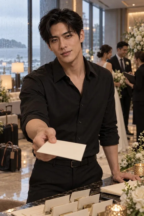 Portrait of Daniel Han from The Wedding Truce.