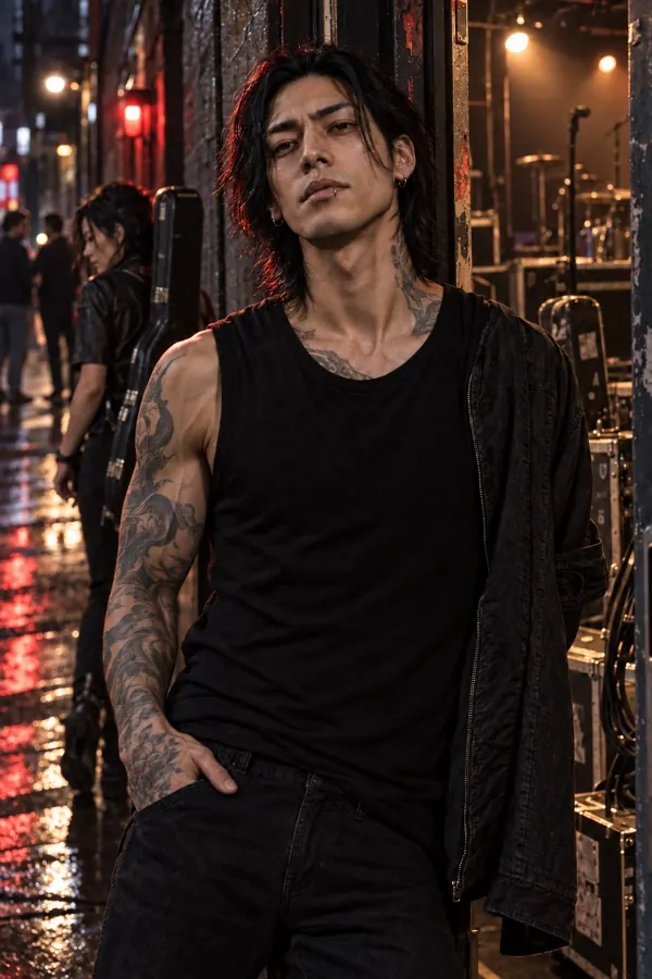 Portrait of Kai Sato from After the Encore.